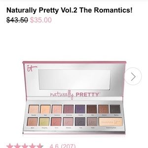 It Cosmetics Naturally Pretty Romantics Shadow NEW